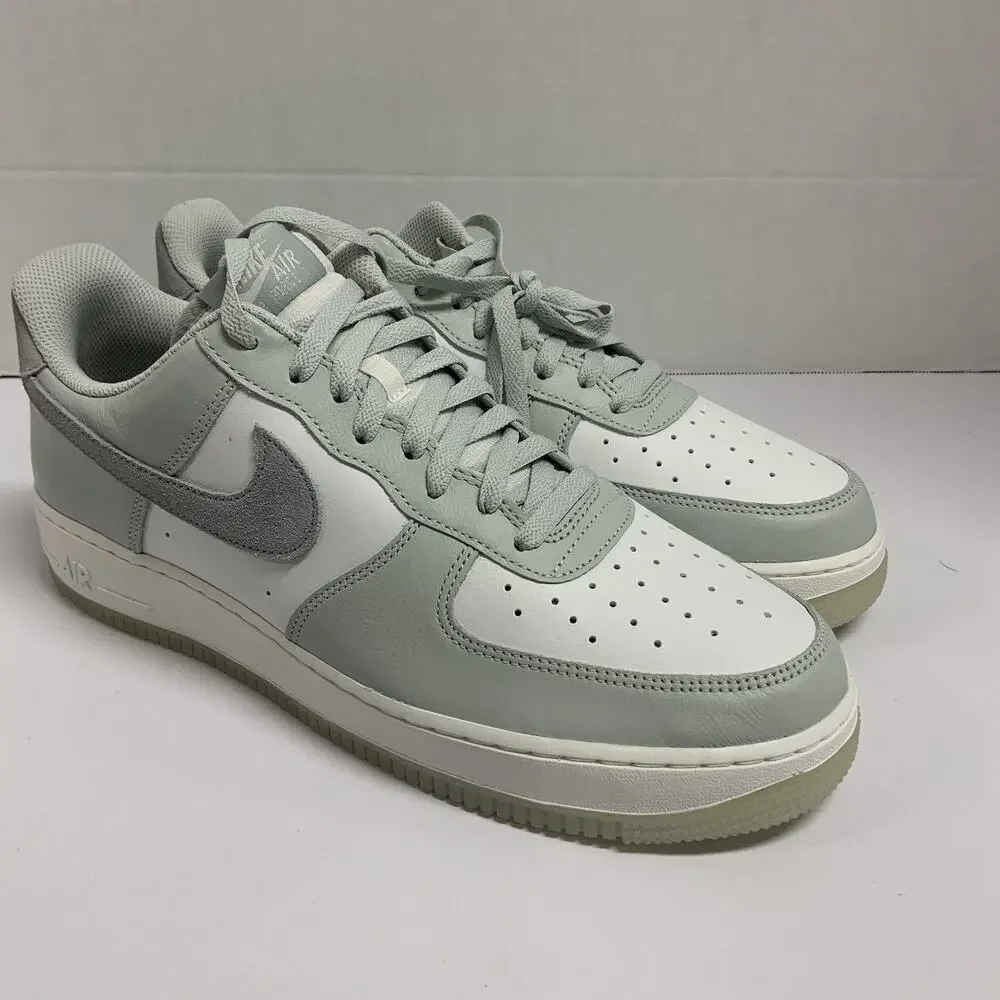 Nike Air Force 1 '07 LV8 Light Silver Pumice FJ4170 003 Size 12.5 Men Grey White